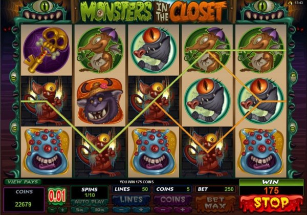 Casino Codes image of Monsters in the Closet