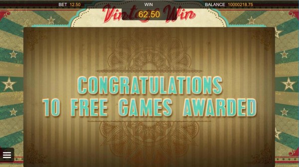 Casino Codes - 10 free games awarded