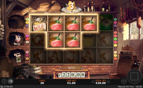 Casino Codes image of 3 Blind Mice