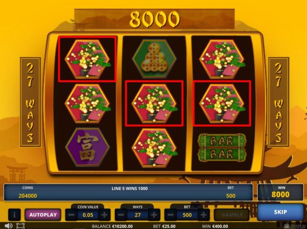 A 7000 coin jackpot triggered by multiple winning combinations. - Casino Codes