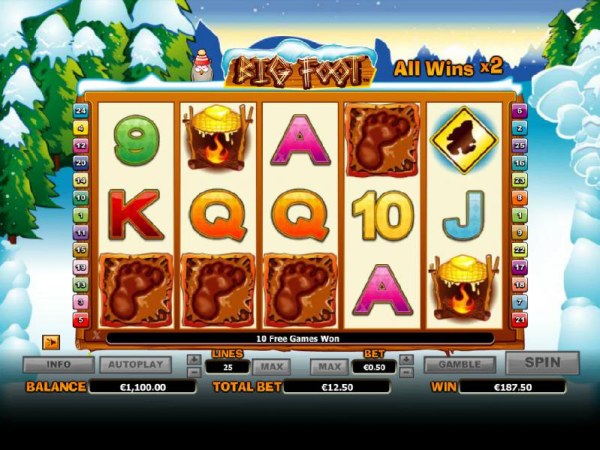 Casino Codes image of Big Foot