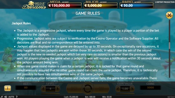 Casino Codes image of Mega Fortune Dreams