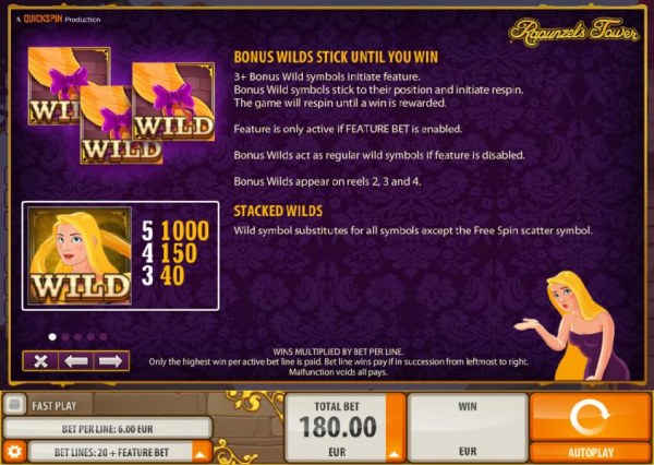 Casino Codes image of Rapunzel's Tower