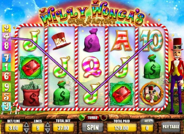 Willy Wonga's Cash Factory by Casino Codes