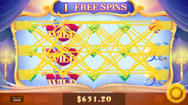 Multiple winning paylines triggers a big win! by Casino Codes