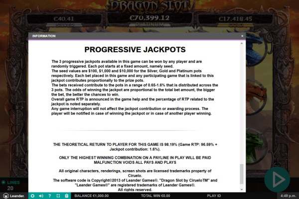 Dragon Slot Jackpot by Casino Codes