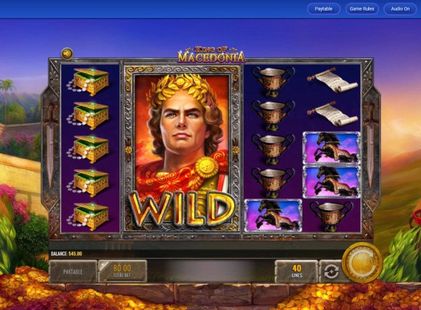 Casino Codes image of King of Macedonia