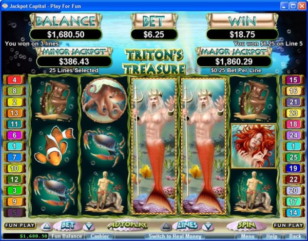 Triton's Treasure screenshot