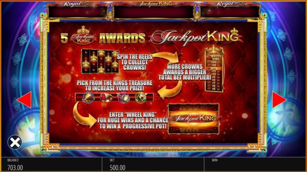Casino Codes - Jackpot King Progressive Rules