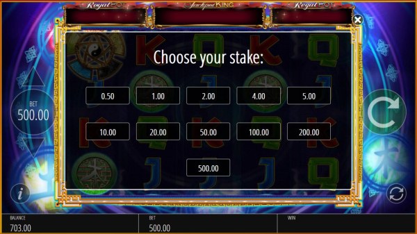 Choose from 11 available stake options by Casino Codes