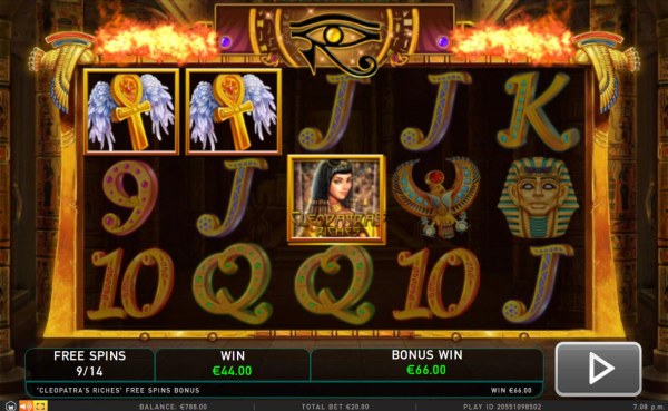 Cleopatra's Riches by Casino Codes