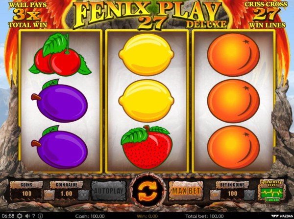 Casino Codes image of Fenix Play 27 Deluxe