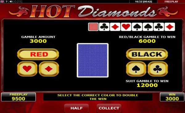 Casino Codes image of Hot Diamonds