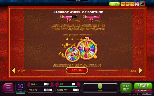 Jackpot Wheel of Fortune Rules - Casino Codes