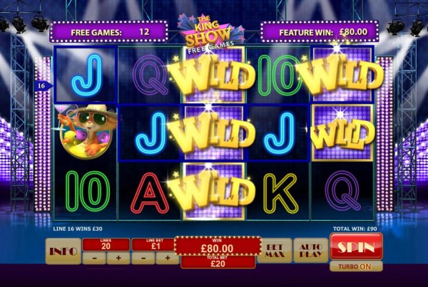 Casino Codes - Sticky wilds triggers multiple winning paylines during the free games feature.