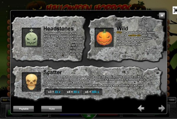 Casino Codes image of Halloween Horrors