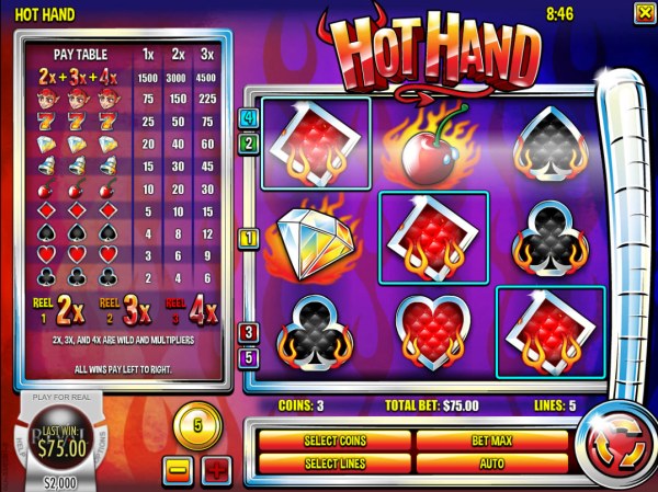 Hot Hand by Casino Codes