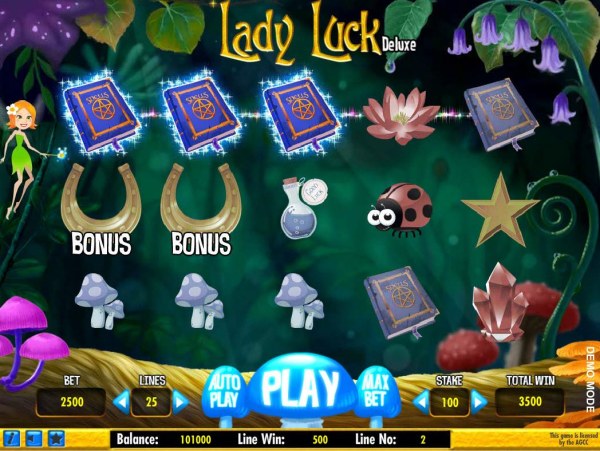 Casino Codes image of Lady Luck deluxe
