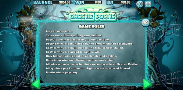 Ghostie Postie by Casino Codes