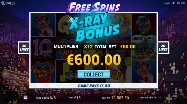 Casino Codes - Total bonus payout