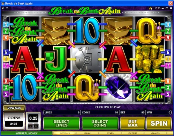 Break da Bank Again by Casino Codes