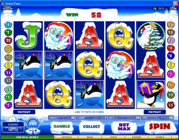 Casino Codes image of Santa Paws