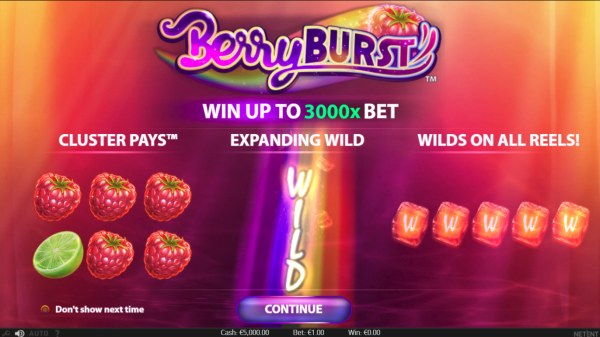 Casino Codes image of Berry Burst
