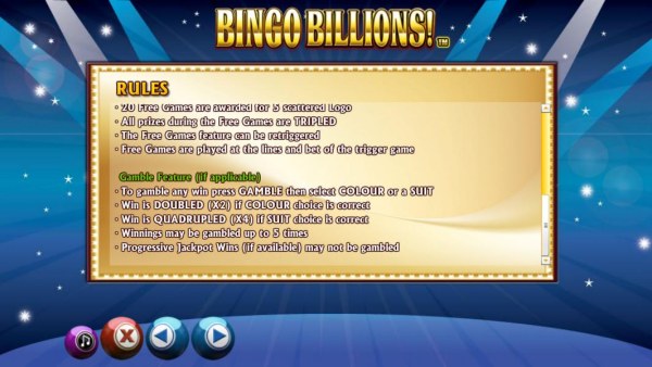 Images of Bingo Billions
