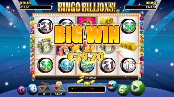 Multiple winning paylines triggers a $540 big win! - Casino Codes