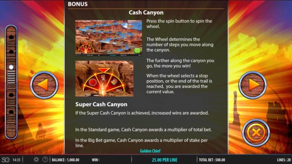 Casino Codes - Cash Canyon Rules