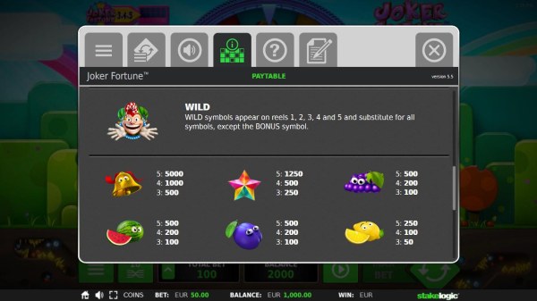 Casino Codes image of Joker Fortune