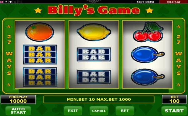 Billy's Game screenshot