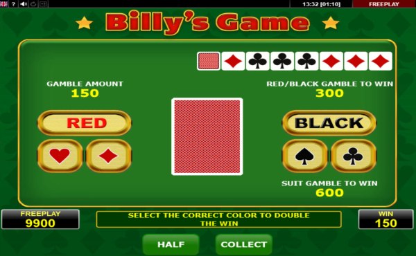 Casino Codes image of Billy's Game