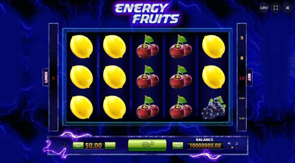 Casino Codes image of Energy Fruits