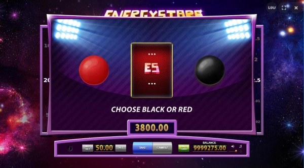 Gamble Feature - To gamble any win press Gamble then select Red or Black. - Casino Codes