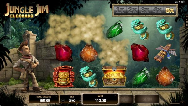 Jungle Jim El Dorado screenshot