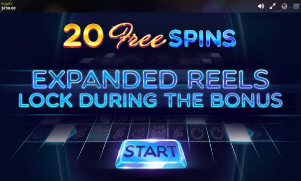 Expanded Reels lock during the bonus by Casino Codes