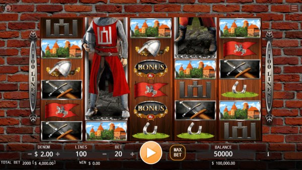 Casino Codes image of Medieval Knights