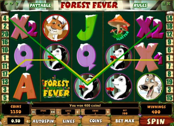 Casino Codes image of Forest Fever