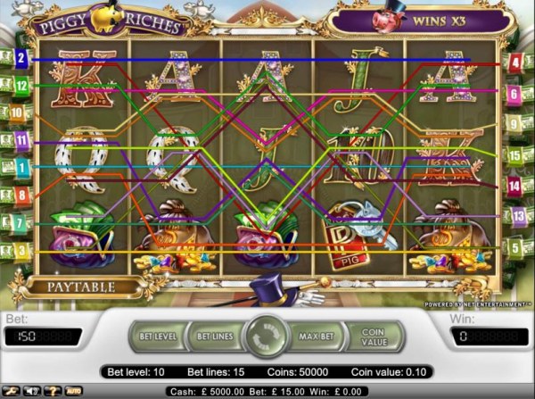 15 pay lines by Casino Codes