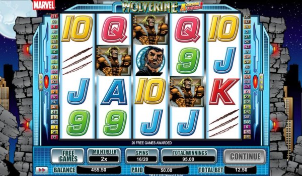Casino Codes image of Wolverine Action Stacks