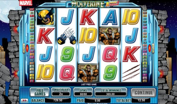Wolverine Action Stacks screenshot