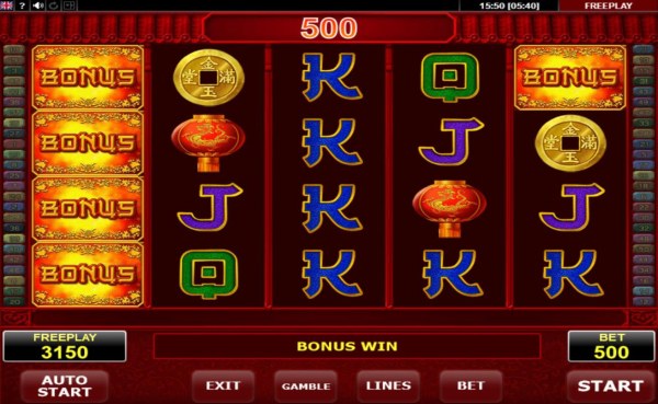 Bonus Feature Activated - Casino Codes