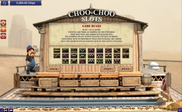 Images of Choo Choo Slot