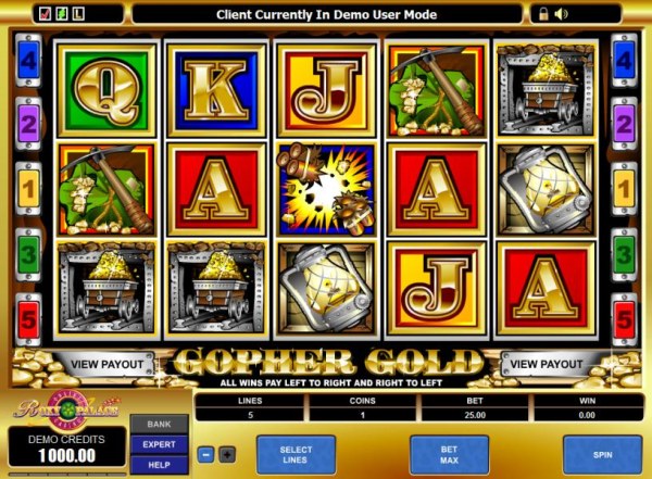 Casino Codes image of Gopher Gold