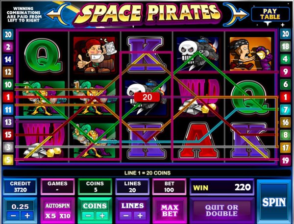 Casino Codes image of Space Pirates