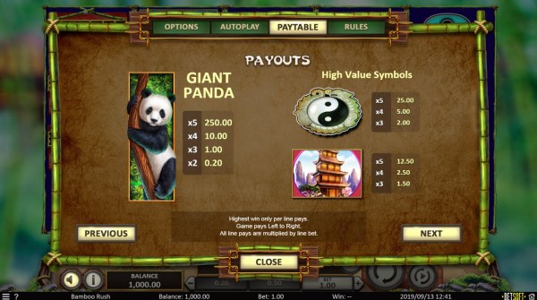 Casino Codes image of Bamboo Rush