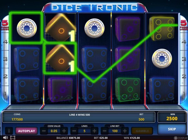 Dice Tronic by Casino Codes