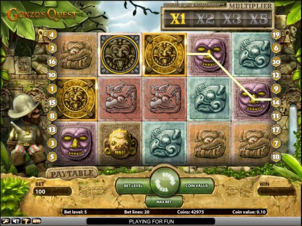 Casino Codes image of Gonzo's Quest