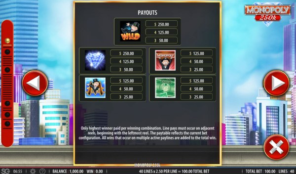 Monopoly 250k screenshot